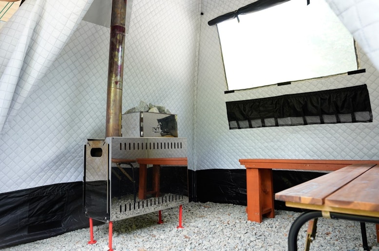 テントサウナ