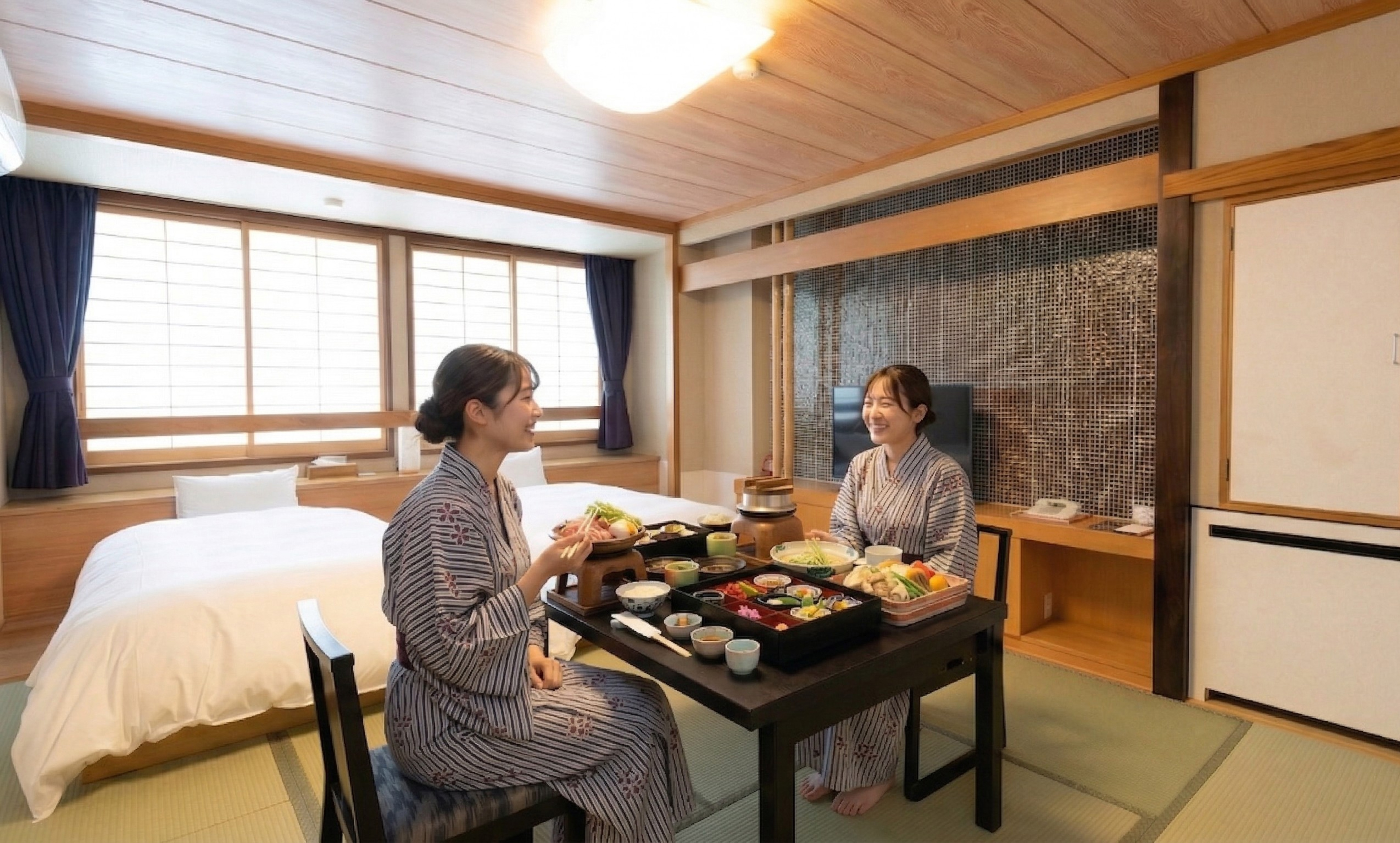 和モダン35平米例