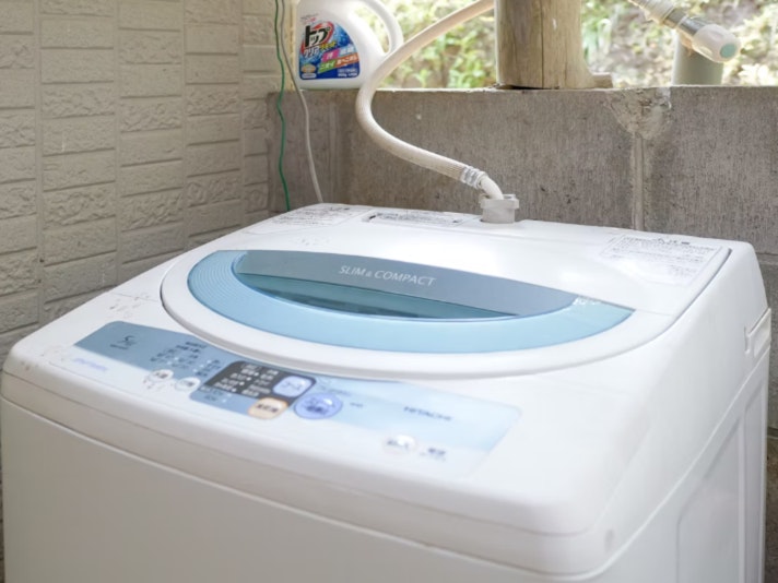 洗濯機あります。ご自由にお使いください