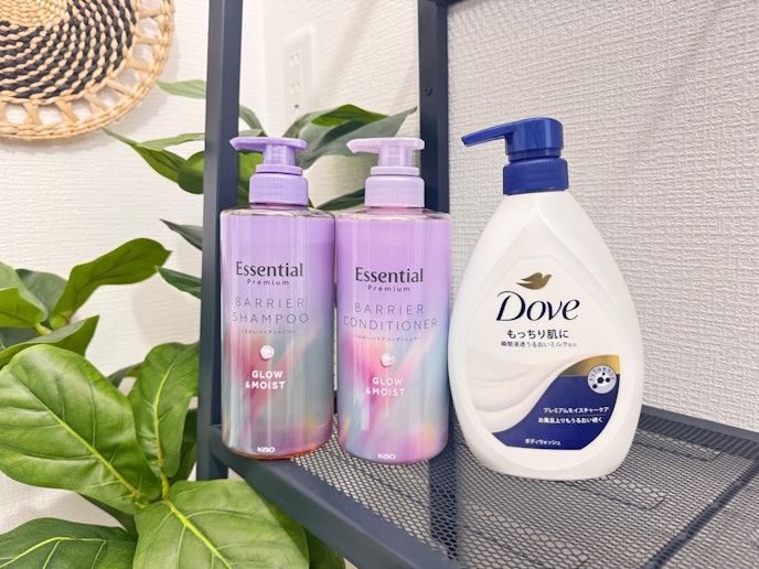 シャンプー、コンディショナー、ボディソープ