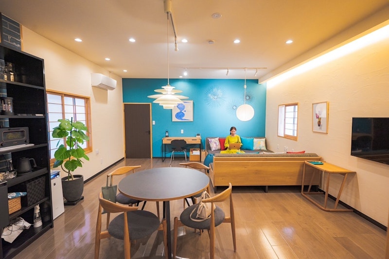 清潔なリビングリーム