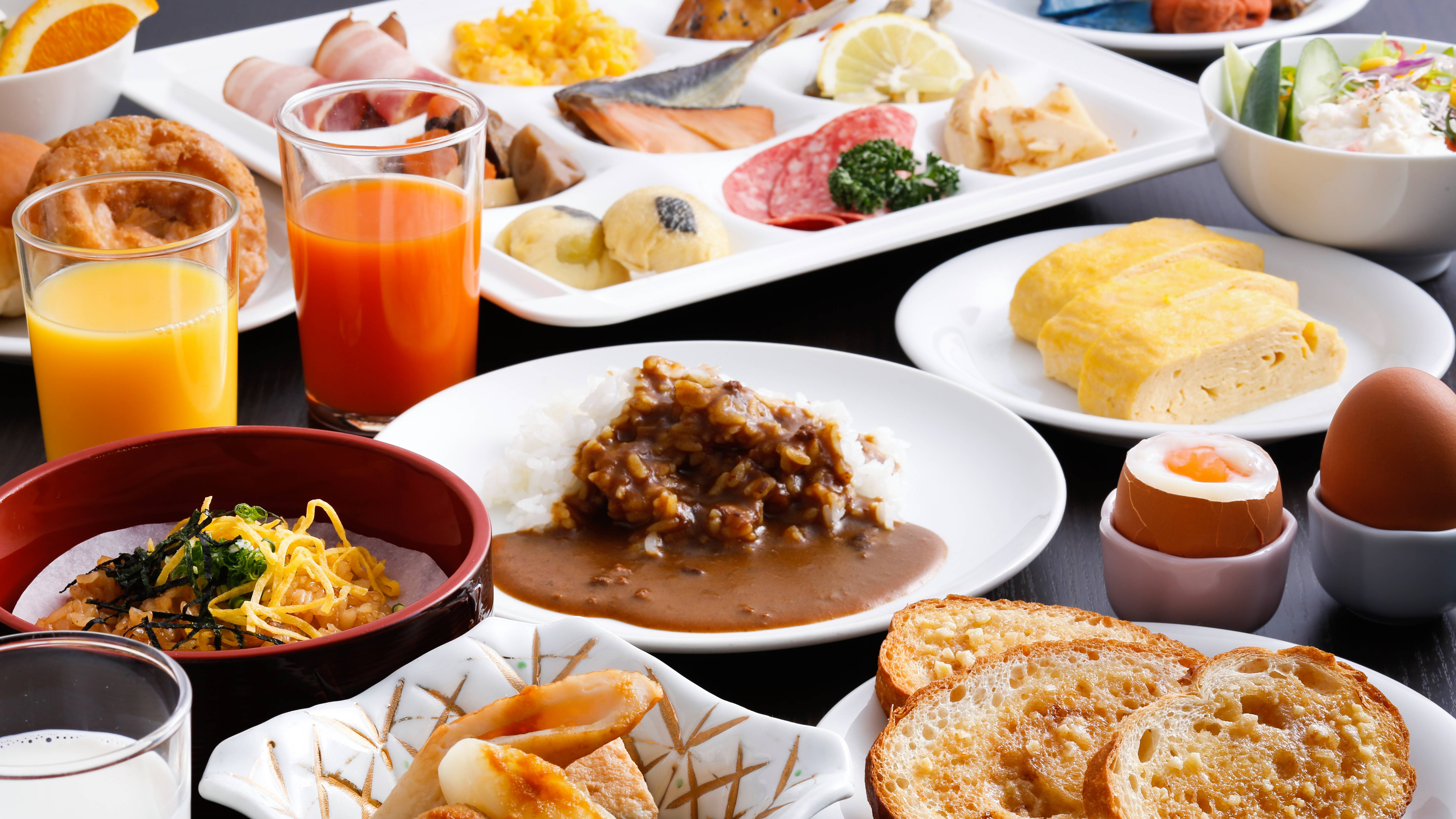 朝食バイキング（イメージ）