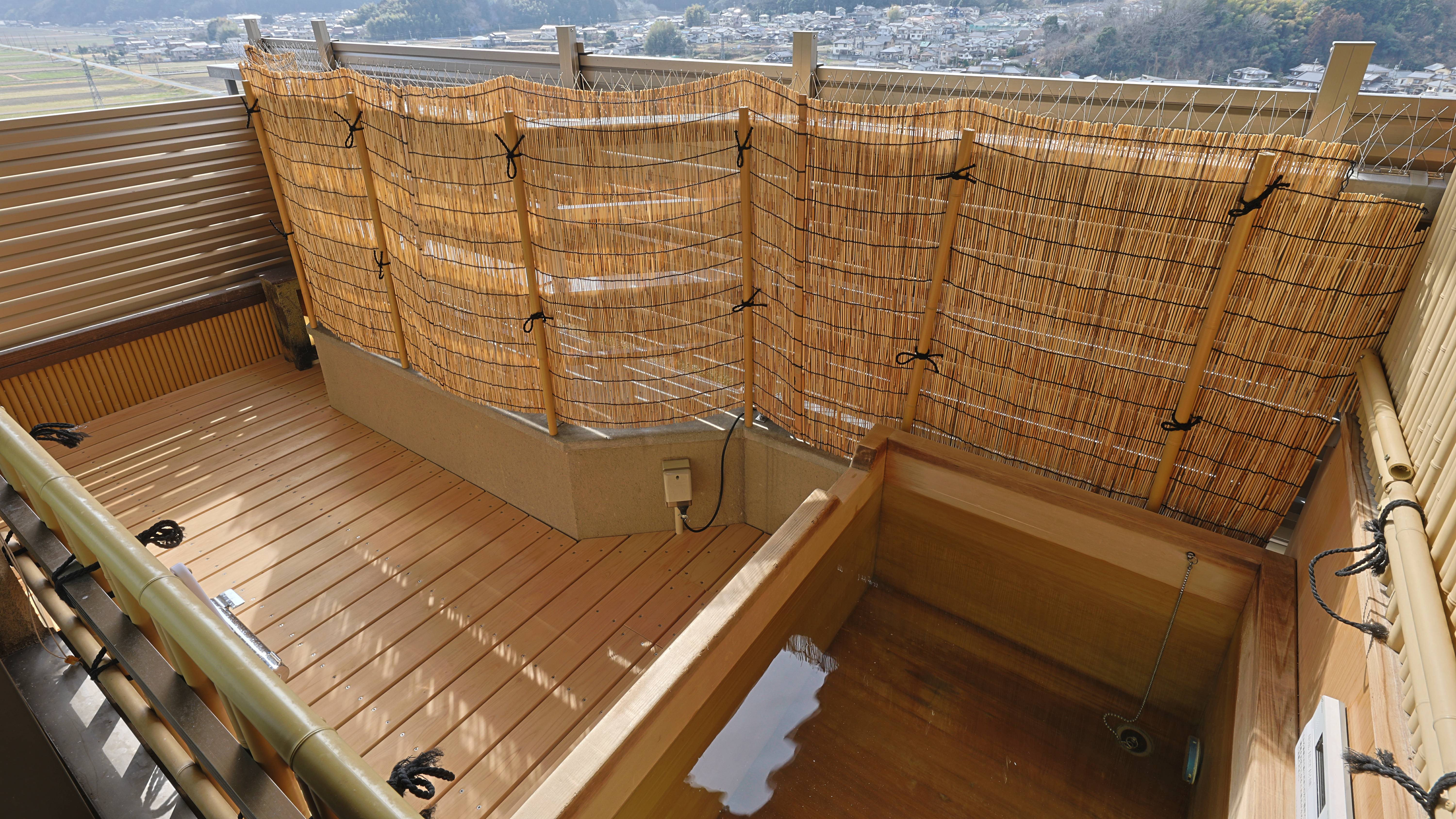 檜露天風呂付き特別室「夢咲」