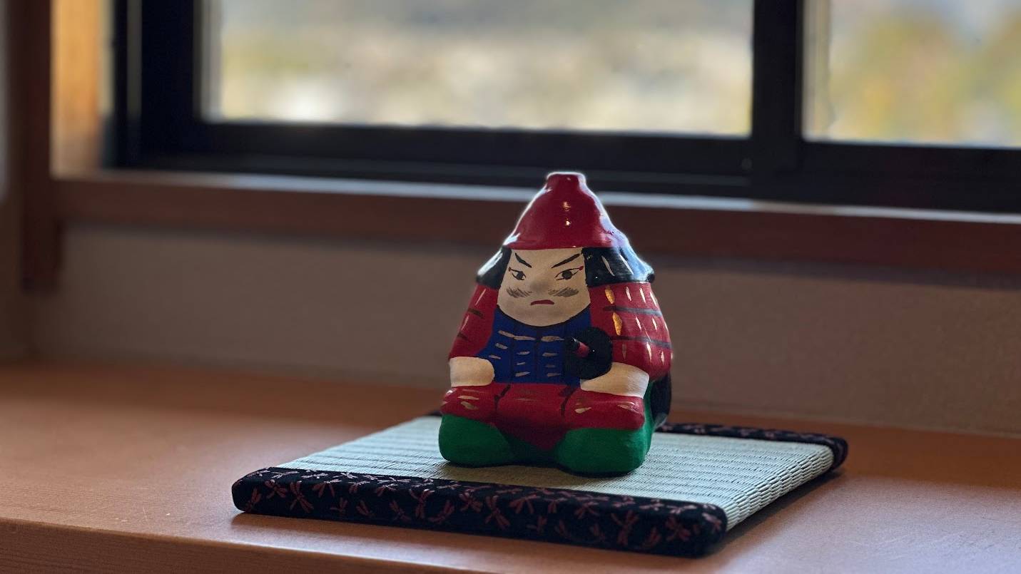 露天風呂付特別室「夢咲」飾り