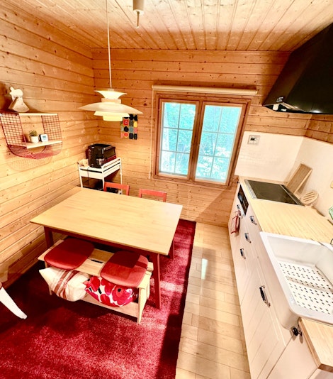 北欧の雰囲気漂うキッチンダイニング