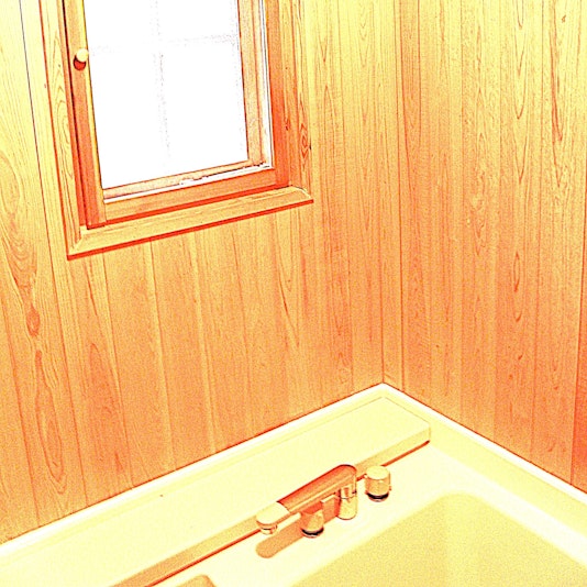 木のぬくもりが感じられるハーフユニット