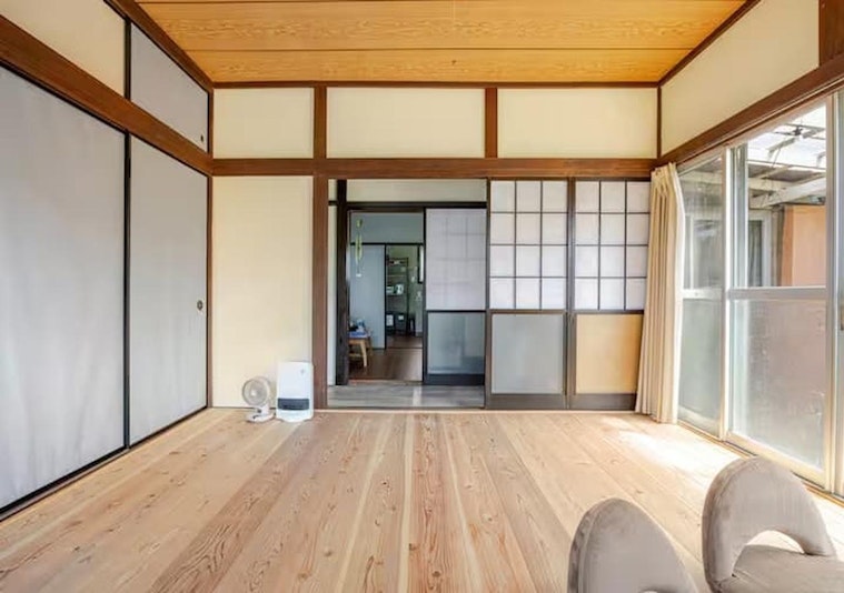 風が抜ける心地よい和モダンルーム