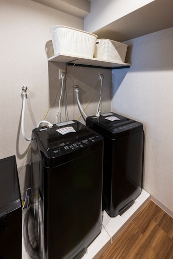 洗濯機と乾燥機もご用意しております。