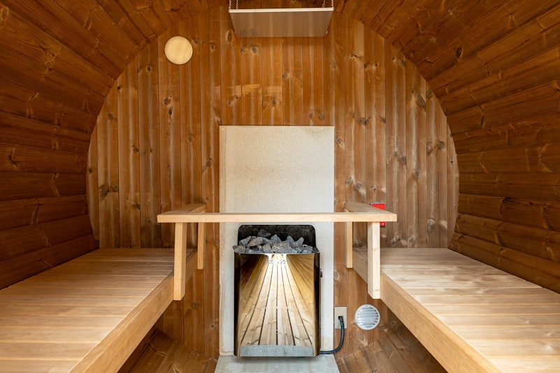 贅沢にサウナも楽しめます