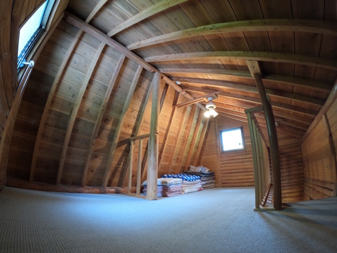 ログハウス内部【竹太郎】