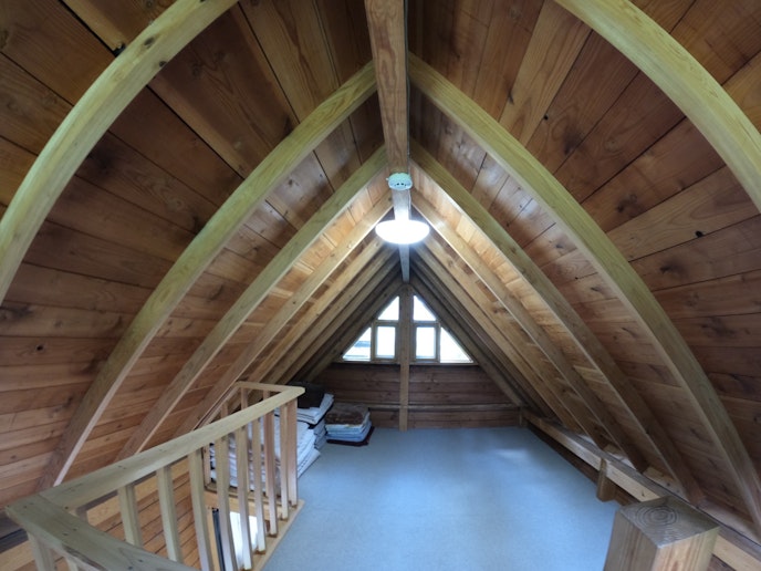 ログハウス内部【ぜん太】