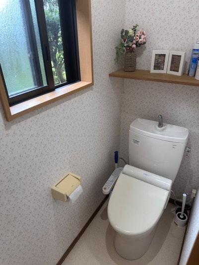 トイレにはウォッシュレット付き