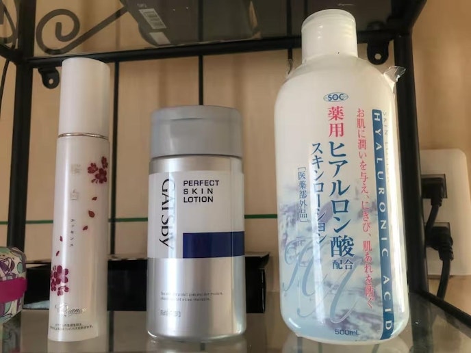 女性用化粧水、男性用化粧水、温泉の後女性にはリラックスしていただけるよう、アロマオイルや美顔機...