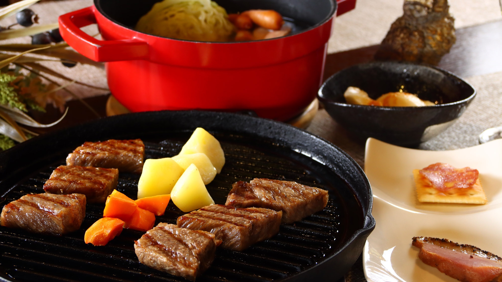 【リーズナブル】夕食はシンプルに♪ポトフとステーキの饗宴【1泊2食】