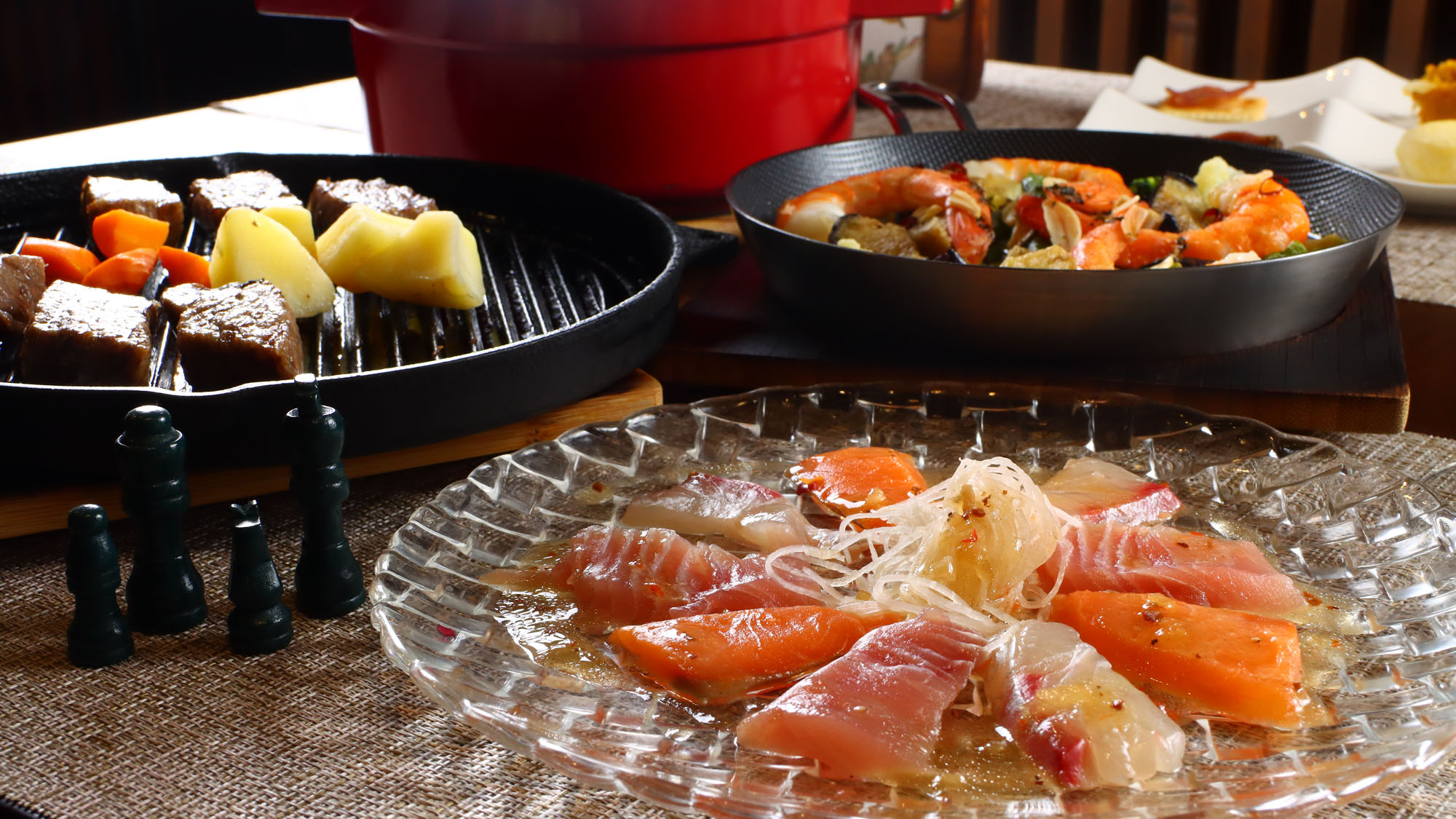 大満足の欧風料理