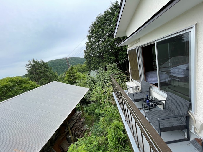 ベランダからの景色