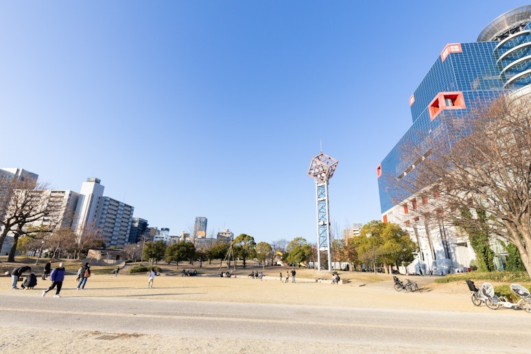 大きな公園が目の前　扇町公園