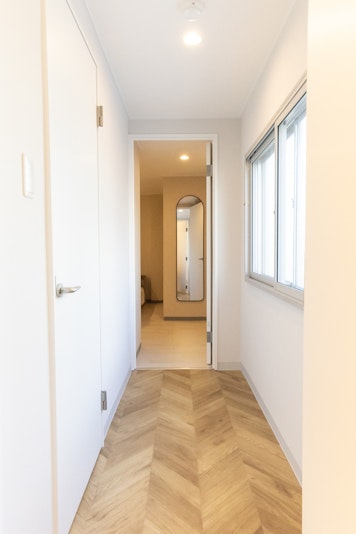寝室までの廊下