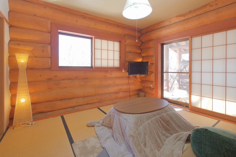 １階西側　和室　敷布団を敷くことができます