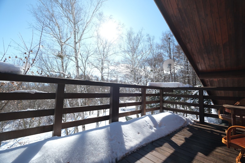 ２階デッキからの景色