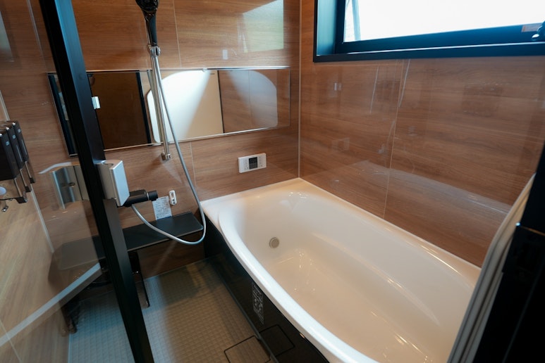 ゆったりくつろげるユニットバス