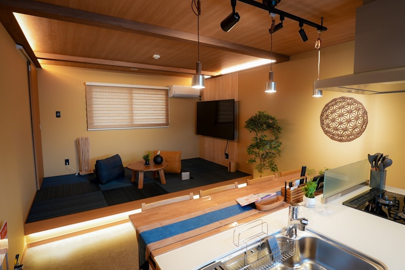 モダン和テイスト満載なリビングルーム！！