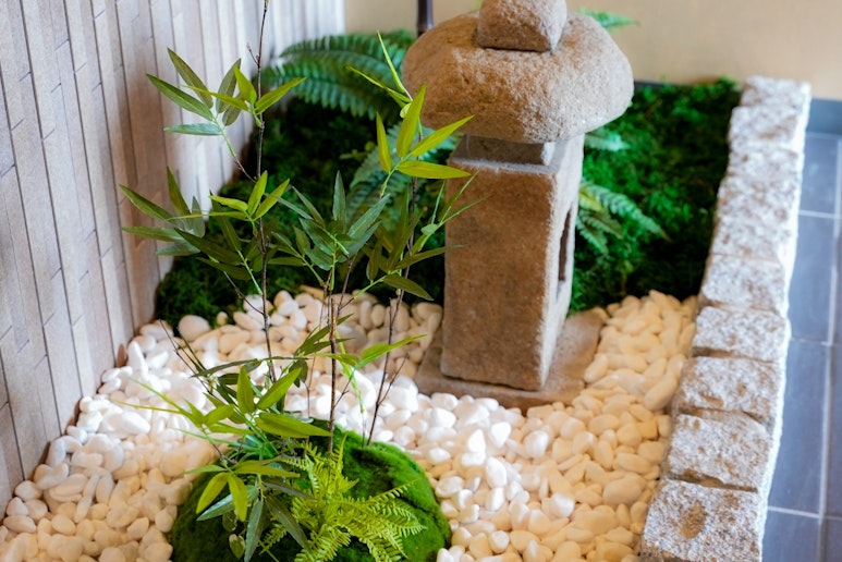 和風テイストな玄関