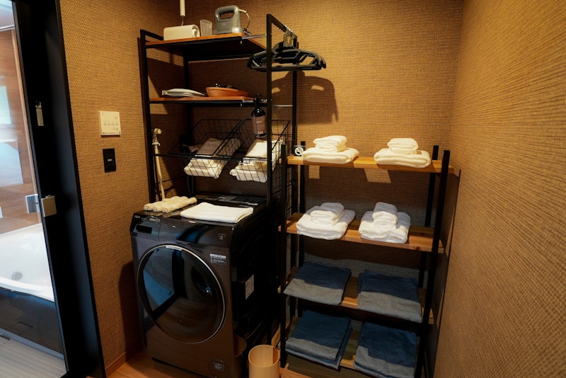 洗濯機・アイロン・Refaも常備