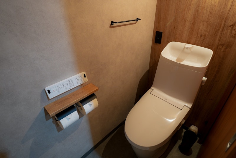 落ち着けるトイレスペース