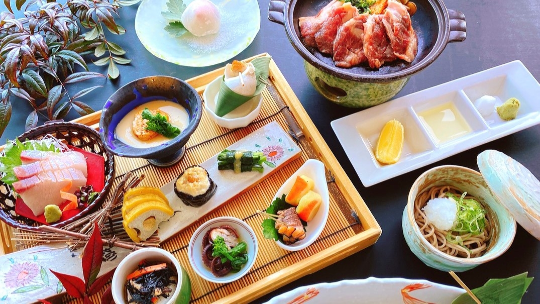 【肥後うまか膳 or 松花堂 or 鯛茶漬け膳】選べる夕食プラン♪(2食付)