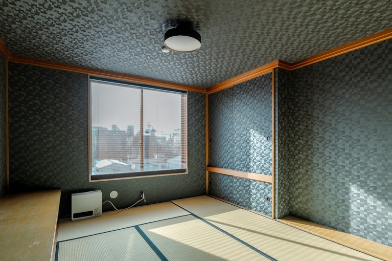布団を引かない時は和室として利用可能
