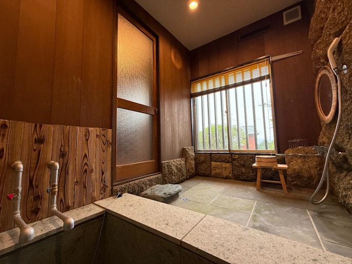 浴槽からの眺めです