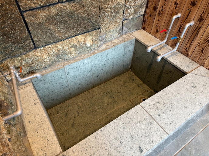 温泉が出ます！