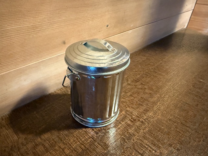 デザインにこだわったゴミ箱