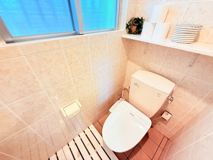 ゆったりとしたトイレ空間