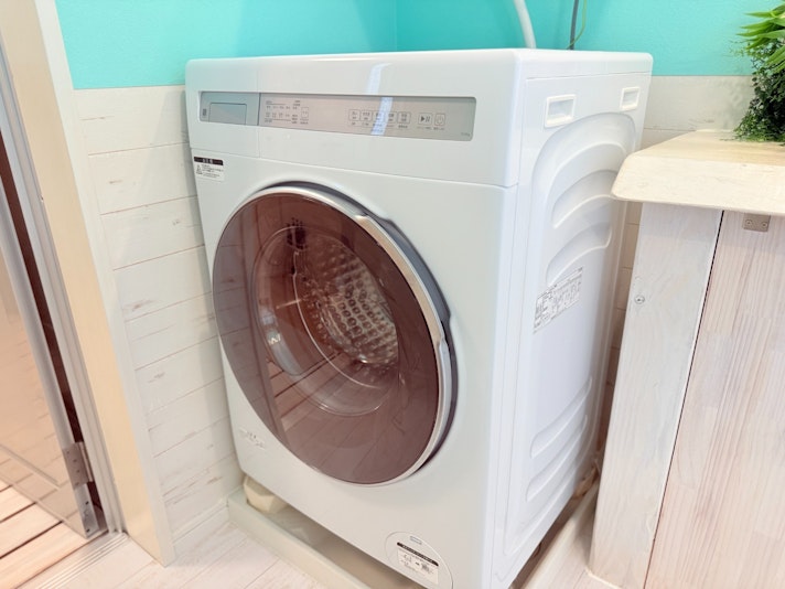旅先でも安心のランドリー設備
