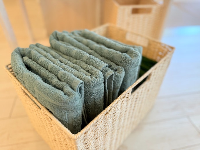 清潔なタオルセットをご用意