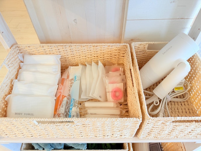 充実したアメニティセット