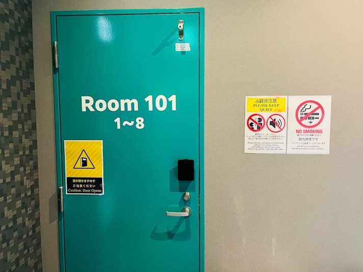 客室入り口スマートロック