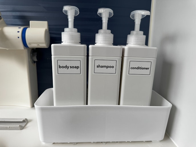 ボディソープにシャンプー、コンディショナーをご用意しております。