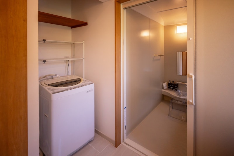 洗濯機もございます