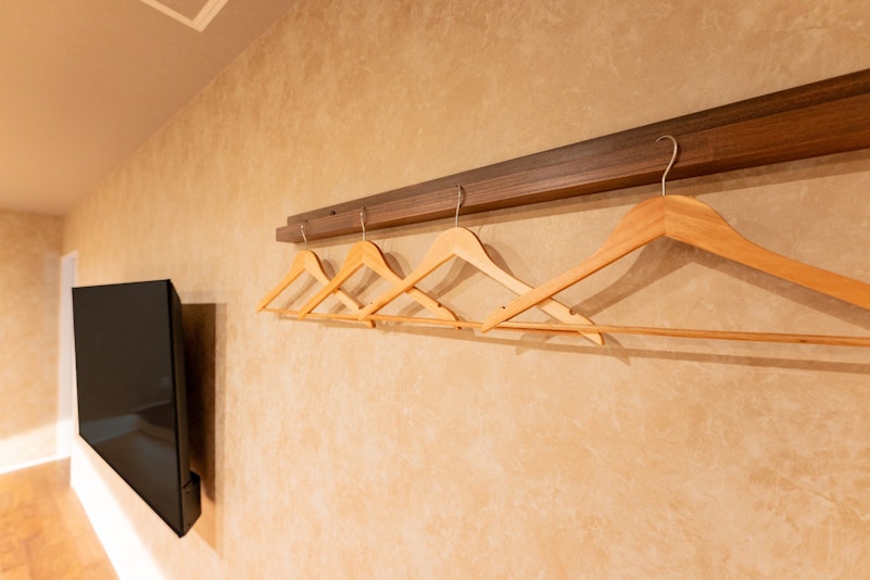 旅の荷物をスッキリ収納。快適な滞在をサポートします。