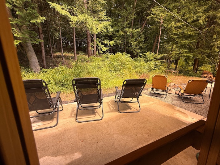 サウナからの眺め