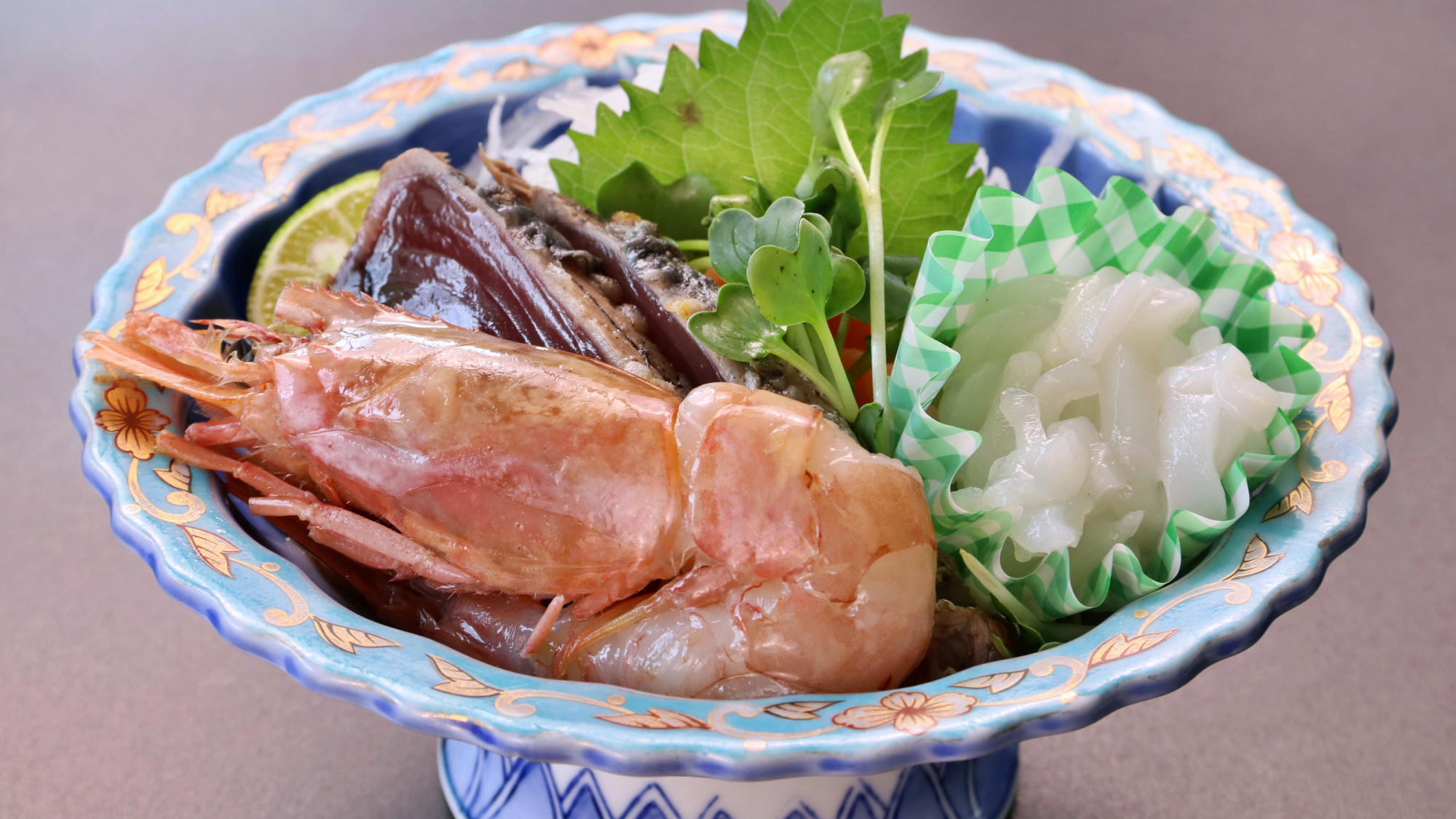 【夕食】地元の新鮮食材を使った会席膳（単品） (3)