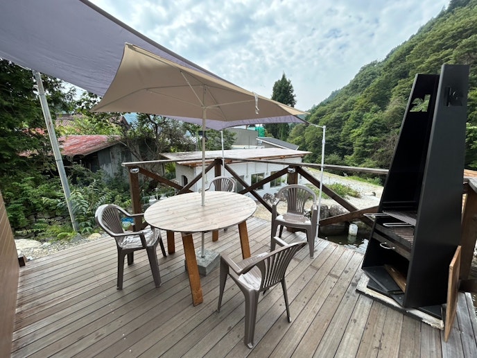 専用BBQスペース