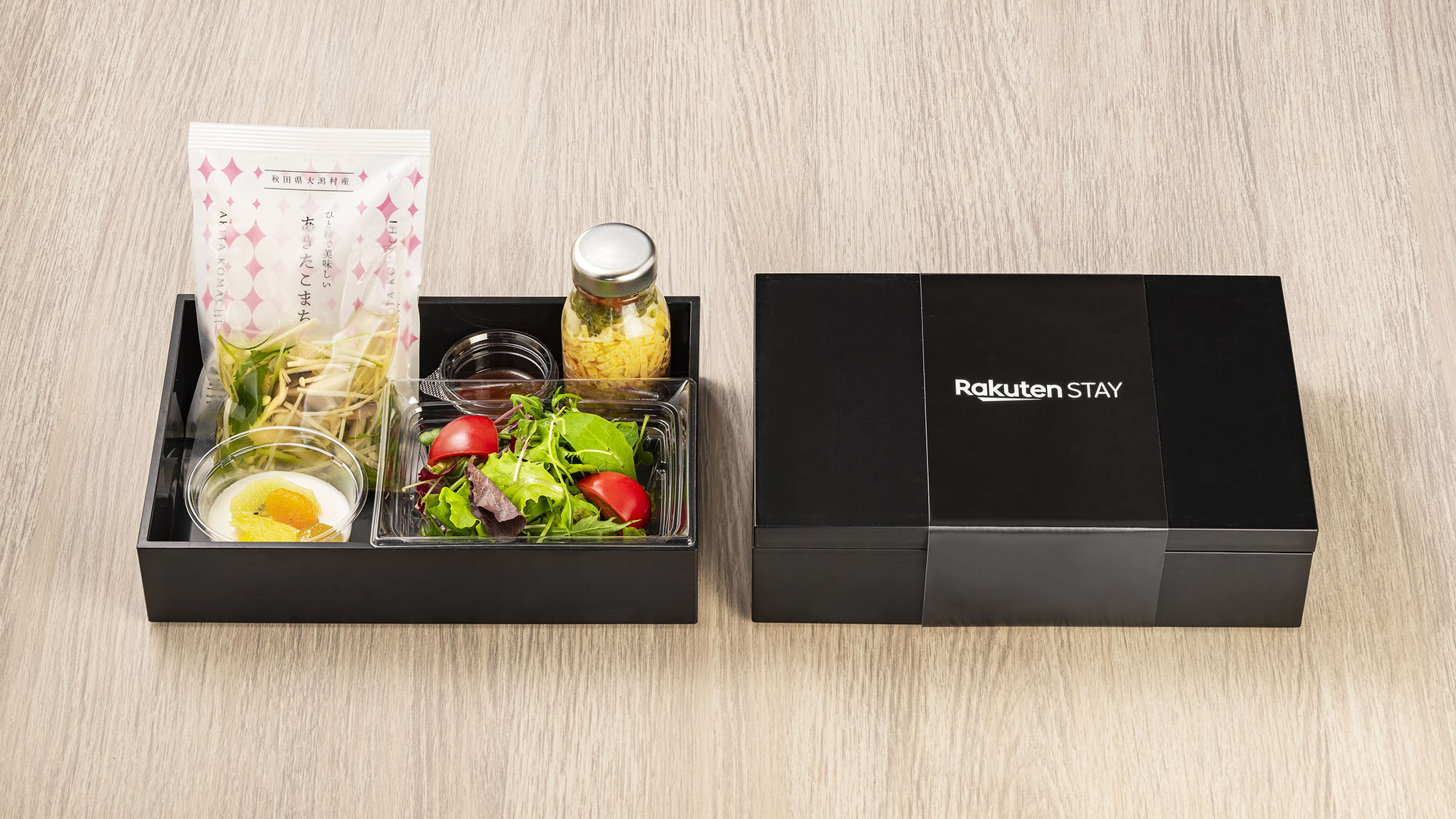 【食事：和朝食】1人前を箱に入れて冷蔵庫へご準備いたします