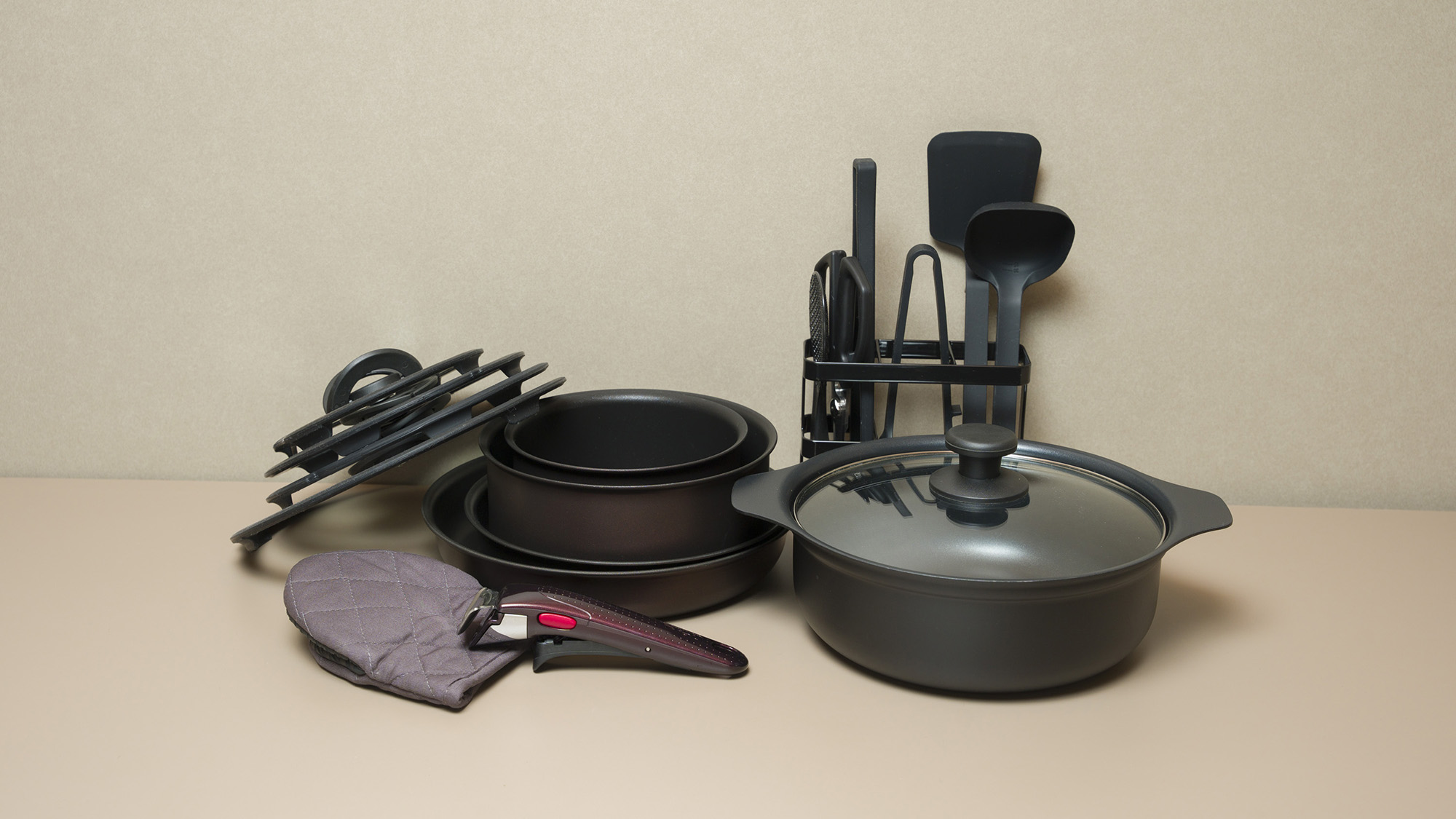 【その他：設備】全部屋に調理家電、道具を完備