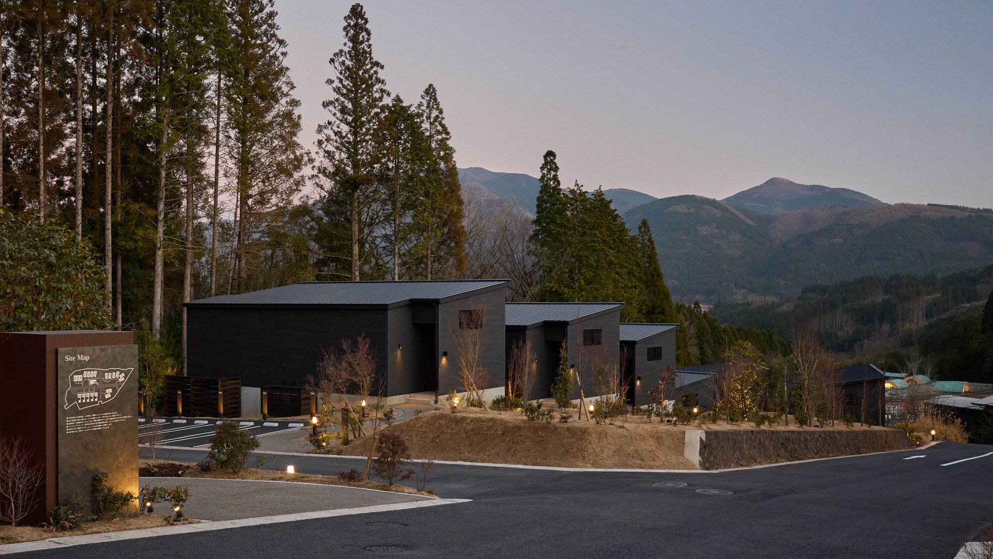 【外観：Cタイプ】由布院の雄大な自然と調和したヴィラタイプ施設