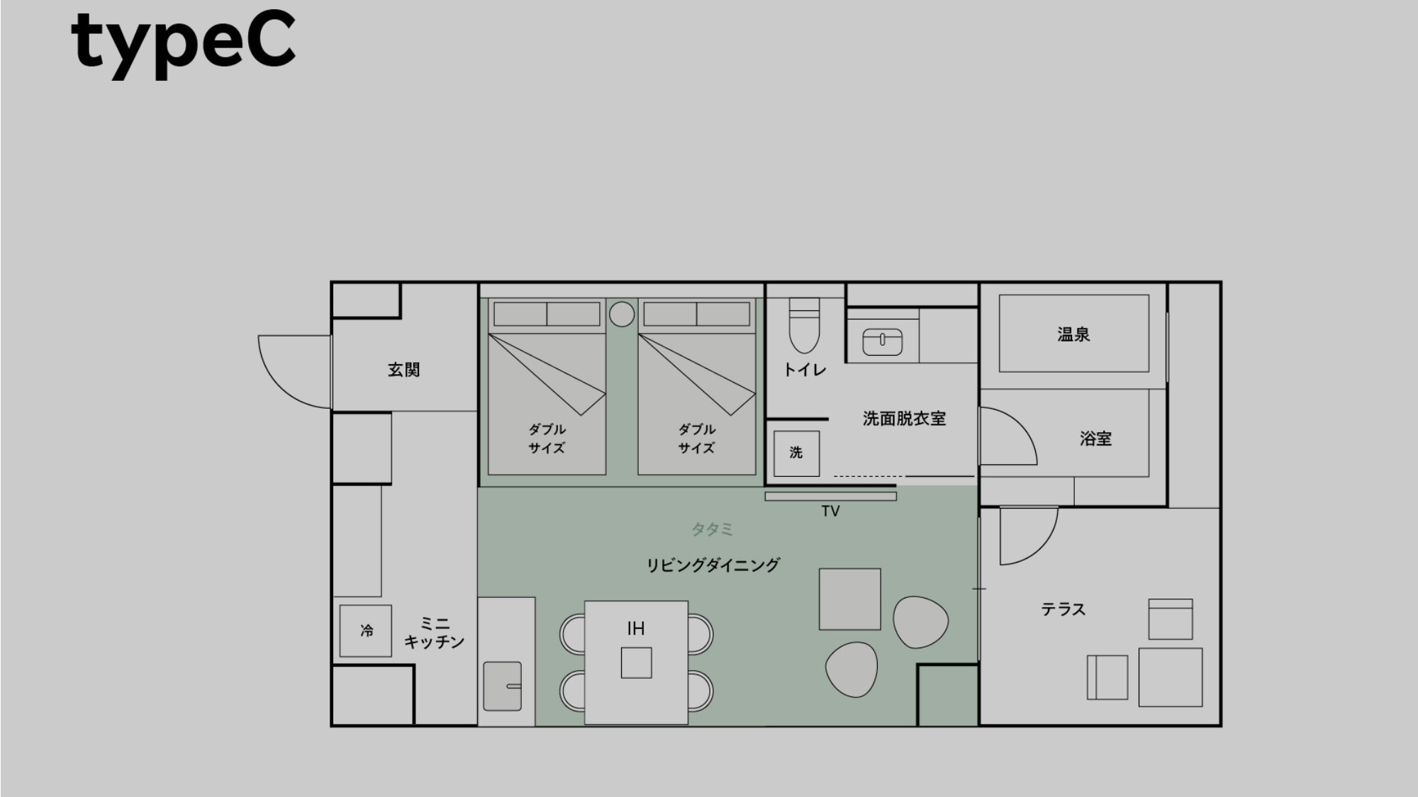 【間取り図:C】