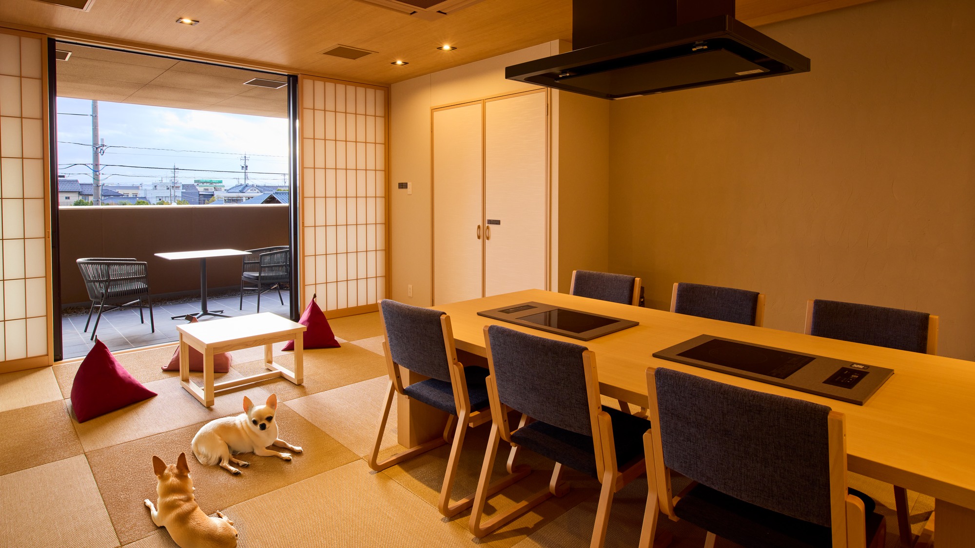 【客室:A(ドッグフレンドリールーム)】大切な家族と過ごすひとときをお楽しみください